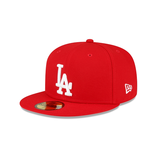 LOS ANGELES DODGERS SIDEPATCH 1980 ALL-STAR GAME 59FIFTY FITTED HAT - RED
