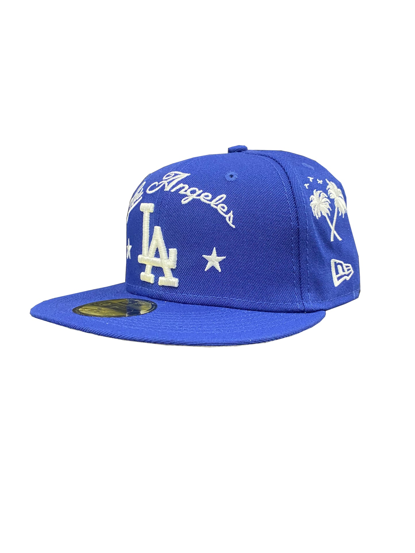 LOS ANGELES DODGERS ESTRELLA 59FIFTY EQUIPADO