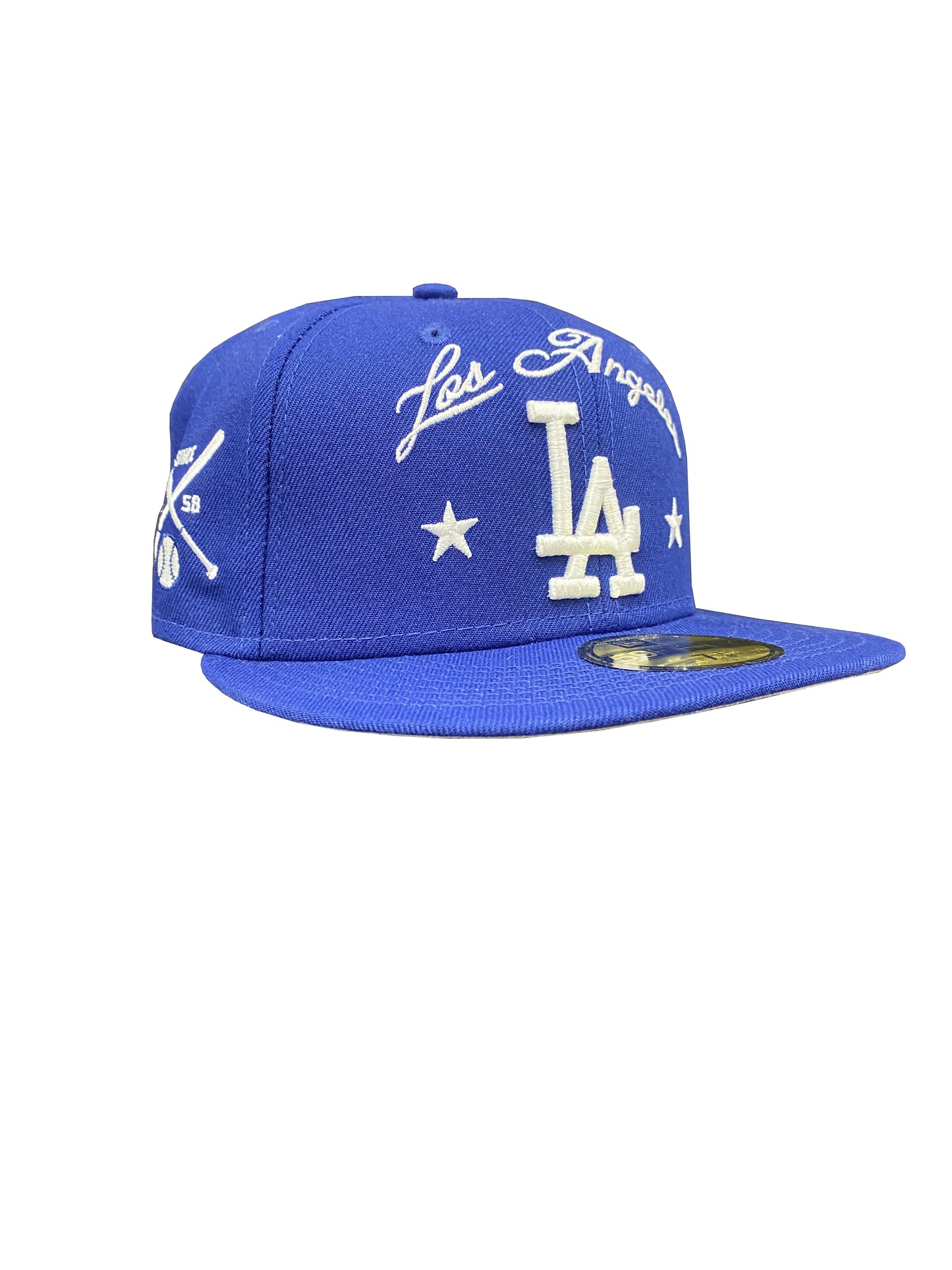 LOS ANGELES DODGERS ESTRELLA 59FIFTY EQUIPADO