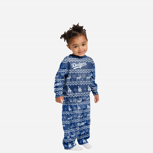 LOS ANGELES DODGERS TODDLER ALL OVER PRINT PAJAMAS
