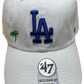 LOS ANGELES DODGERS WOMEN'S 47 BRAND ADJUSTABLE CONFETTI ICON HAT