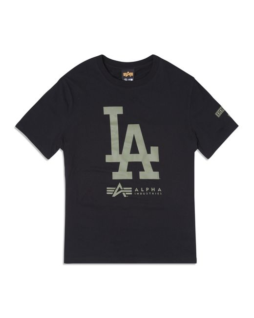 LOS ANGELES DODGERS WOMEN'S ALPHA INDUSTRIES TEE