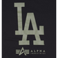 LOS ANGELES DODGERS WOMEN'S ALPHA INDUSTRIES TEE
