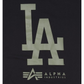 CAMISETA MUJER ALPHA INDUSTRIES DE LOS ANGELES DODGERS