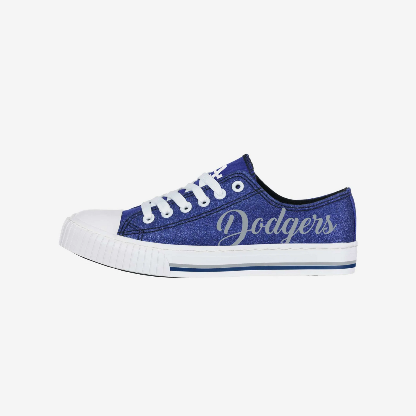 ZAPATOS BAJOS PARA MUJER LOS ANGELES DODGERS COLOR GLITTER