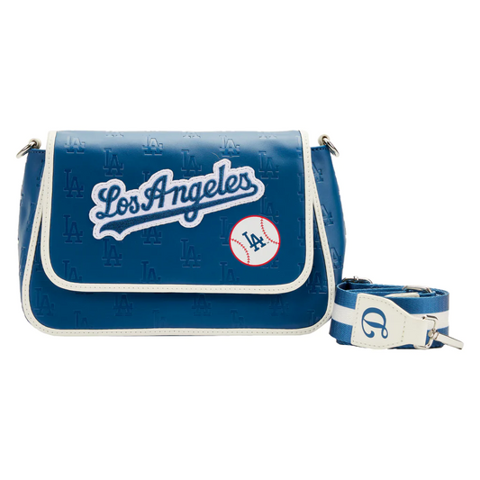 LOS ANGELES DODGERS WOMEN'S CROSSBODY LOUNGEFLY BAG