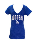 LOS ANGELES DODGERS WOMEN'S FOIL BORDER NAME TEE
