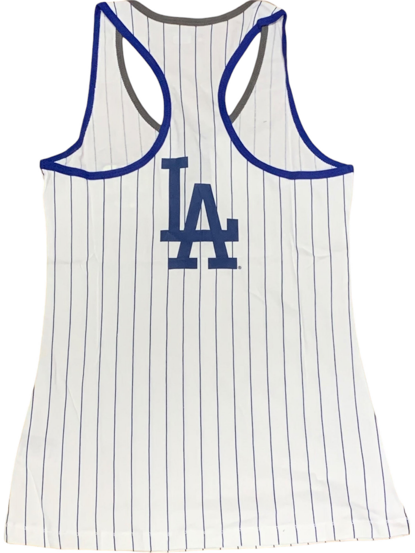 LOS ANGELES DODGERS CAMISETA MUJER HOMEPLATE A RAYAS