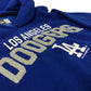LOS ANGELES DODGERS WOMEN'S KNIT NAME HOODIE SWEATER