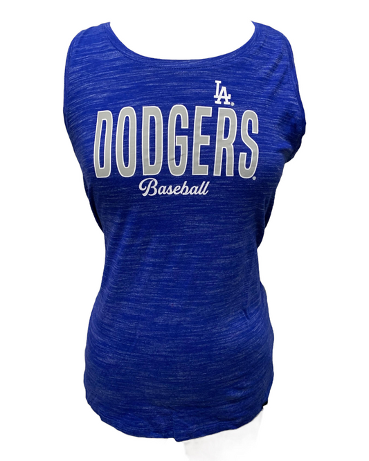 CAMISETA DE MUJER SIN ESPALDA ABIERTA DE LOS ANGELES DODGERS