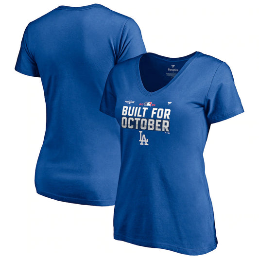 LOS ANGELES DODGERS CAMISETA MUJER DE POSTEMPORADA PARA VESTUARIO