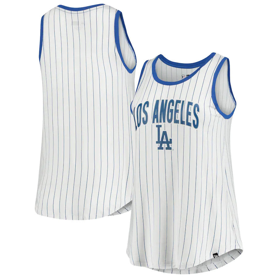 CAMISETA DE RAYAS PARA MUJER LOS ANGELES DODGERS