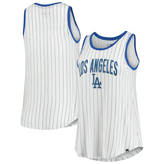 LOS ANGELES DODGERS WOMEN'S STRIPE TANK