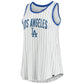 LOS ANGELES DODGERS WOMEN'S STRIPE TANK