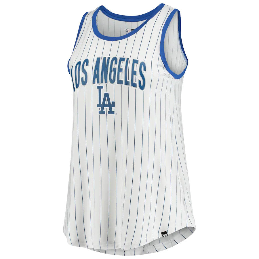 FIFTH&OCEAN Los Angeles Dodgers Women's Stripe Tank 21 / S