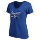 LOS ANGELES DODGERS WOMEN'S WORLD SERIES CHAMPS TAG T-SHIRT