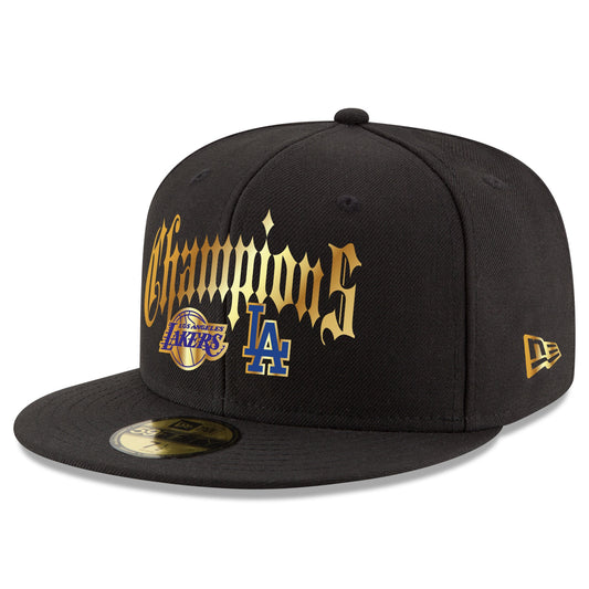 LOS ÁNGELES DUAL CHAMPS CITY 59FIFTY EQUIPADO