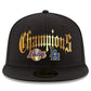LOS ANGELES DUAL CHAMPS CITY 59FIFTY FITTED
