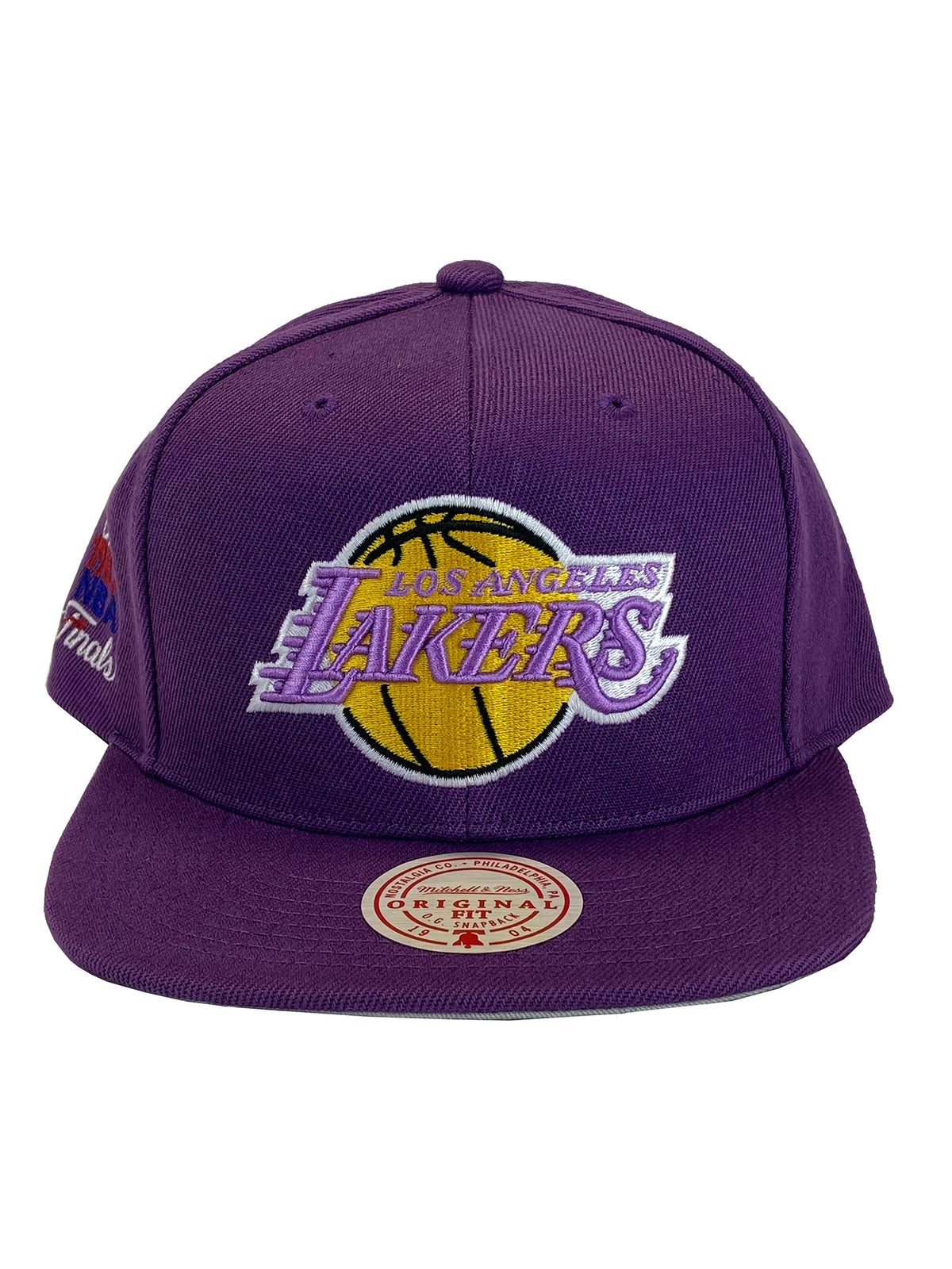 LOS ANGELES LAKERS 1987 FINALS PATCH SNAPBACK