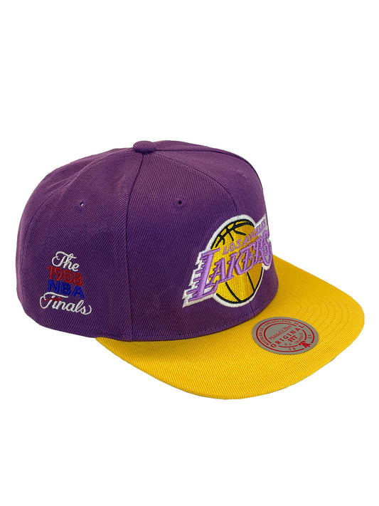 LOS ANGELES LAKERS 1988 FINALS PATCH SNAPBACK