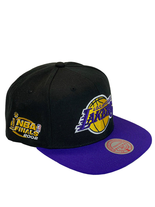 LOS ANGELES LAKERS 2002 FINALS PATCH SNAPBACK