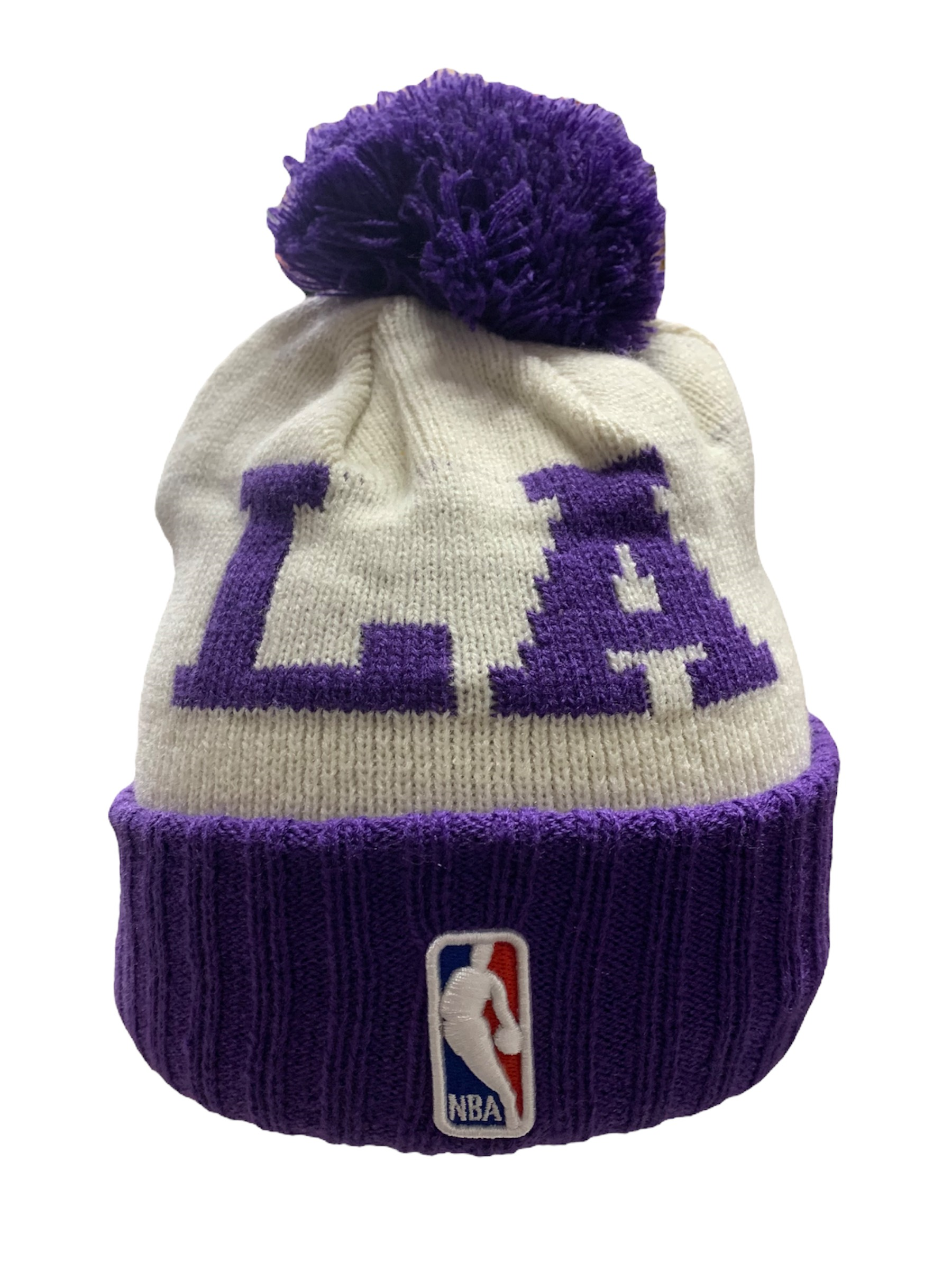 Los Angeles Lakers Beanie Hat by New Era