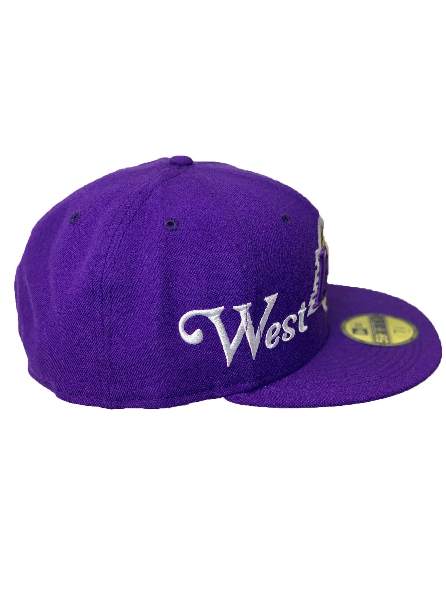 LOS ANGELES LAKERS 9524 CITY NICKNAME 59FIFTY FITTED HAT - PURPLE