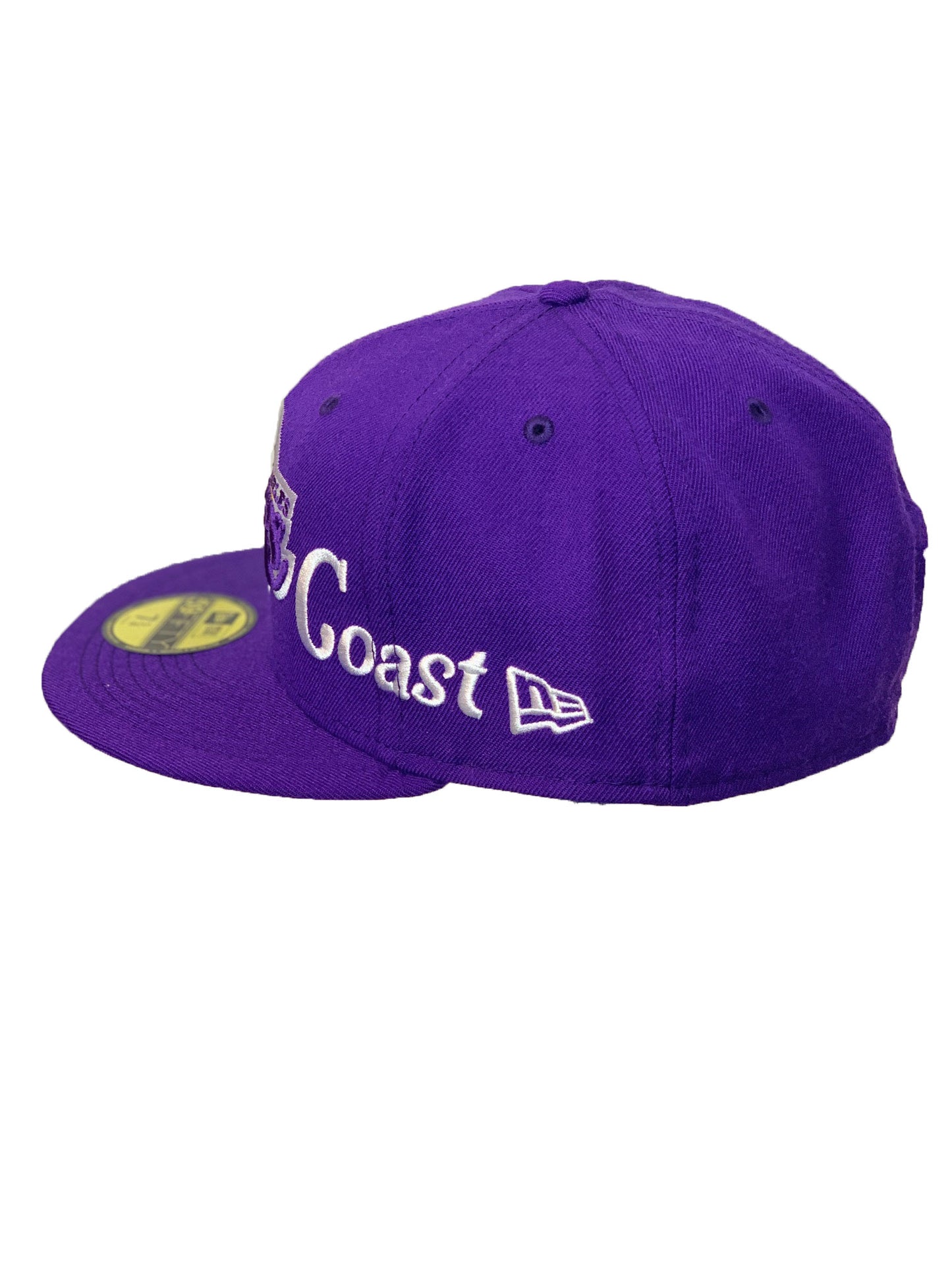 LOS ANGELES LAKERS 9524 CITY NICKNAME 59FIFTY FITTED HAT - PURPLE