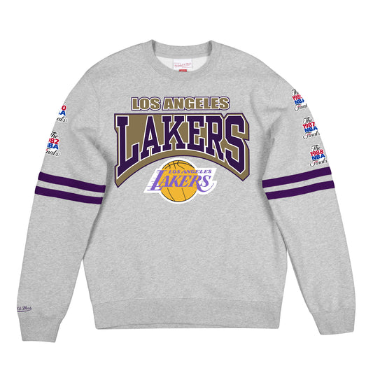 LOS ANGELES LAKERS ALL OVER PRINT FLEECE SWEATER