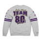 LOS ANGELES LAKERS ALL OVER PRINT FLEECE SWEATER