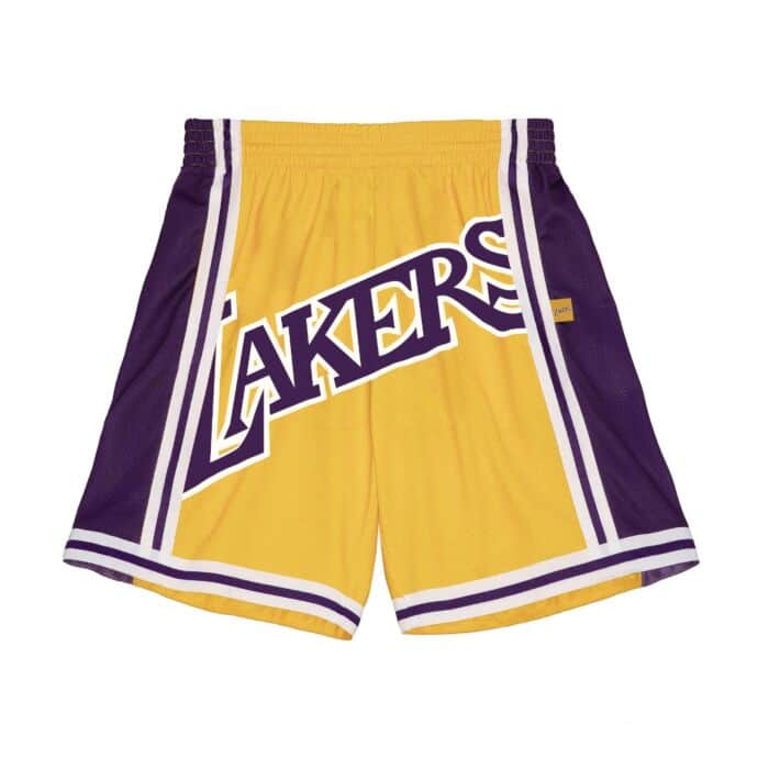 LOS ANGELES LAKERS VOLAN PANTALONES CORTOS DE CARA GRANDE