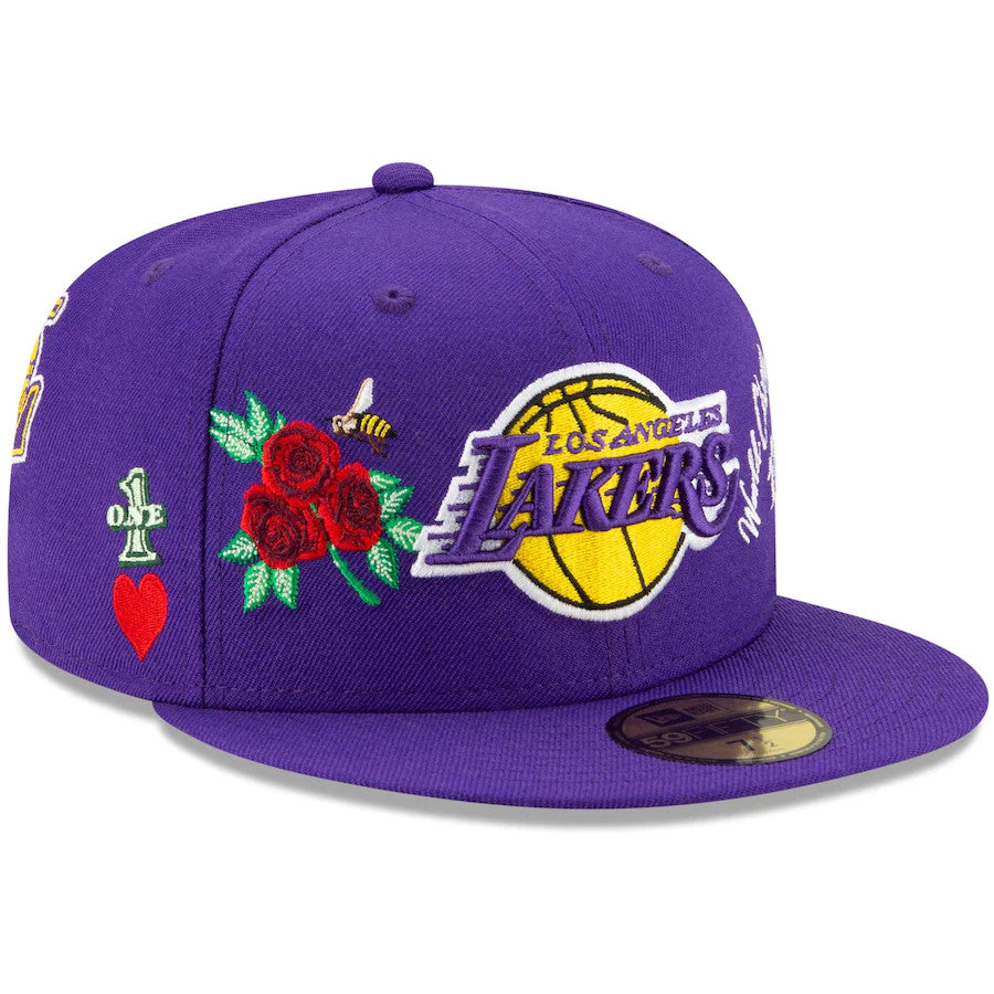 LOS ANGELES LAKERS ICONO 2.0 59FIFTY EQUIPADO