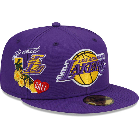 LOS ANGELES LAKERS CITY CLUSTER 59FIFTY FITTED