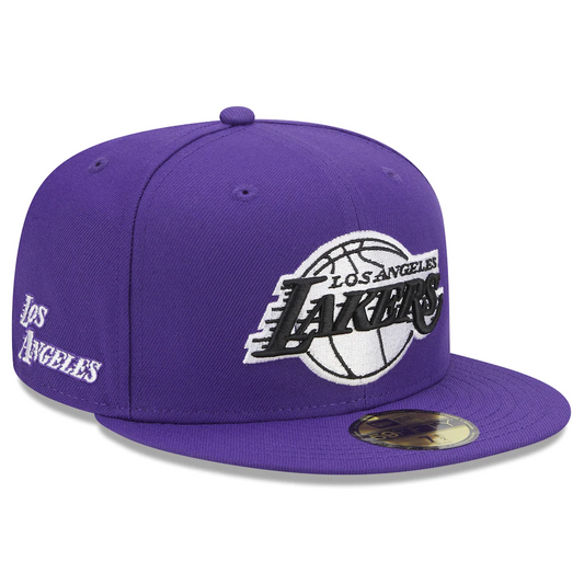 GORRA AJUSTADA 59FIFTY DE LOS ANGELES LAKERS CITY EDITION