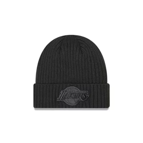 LOS ANGELES LAKERS CORE CLASSIC KNIT BEANIE - CHARCOAL