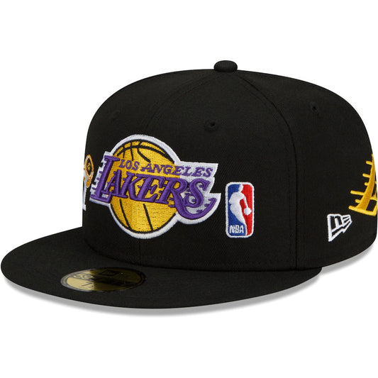 LOS ANGELES LAKERS CUENTAN LOS ANILLOS 59FIFTY EQUIPADO