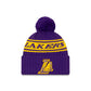 LOS ANGELES LAKERS DRAFT EDITION POM KNIT
