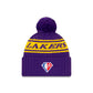 LOS ANGELES LAKERS DRAFT EDITION POM KNIT