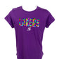LOS ANGELES LAKERS GIRLS SEQUINS T-SHIRT