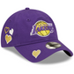 LOS ANGELES LAKERS GIRLS YOUTH HEART VIZE 9TWENTY AJUSTABLE