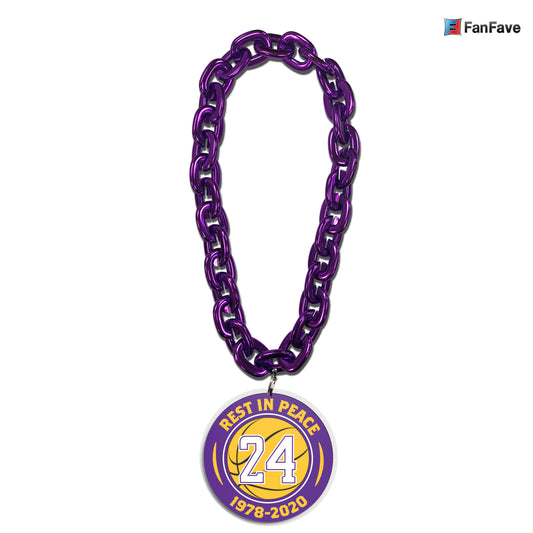 LOS ANGELES LAKERS KOBE BRYANT FAN CHAIN