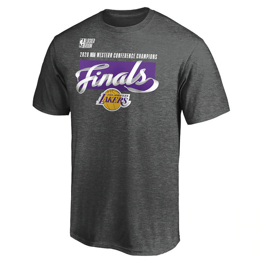 CAMISETA DE LOS CAMPEONES DE LA CONFERENCIA DEL VESTUARIO DE LOS ANGELES LAKERS