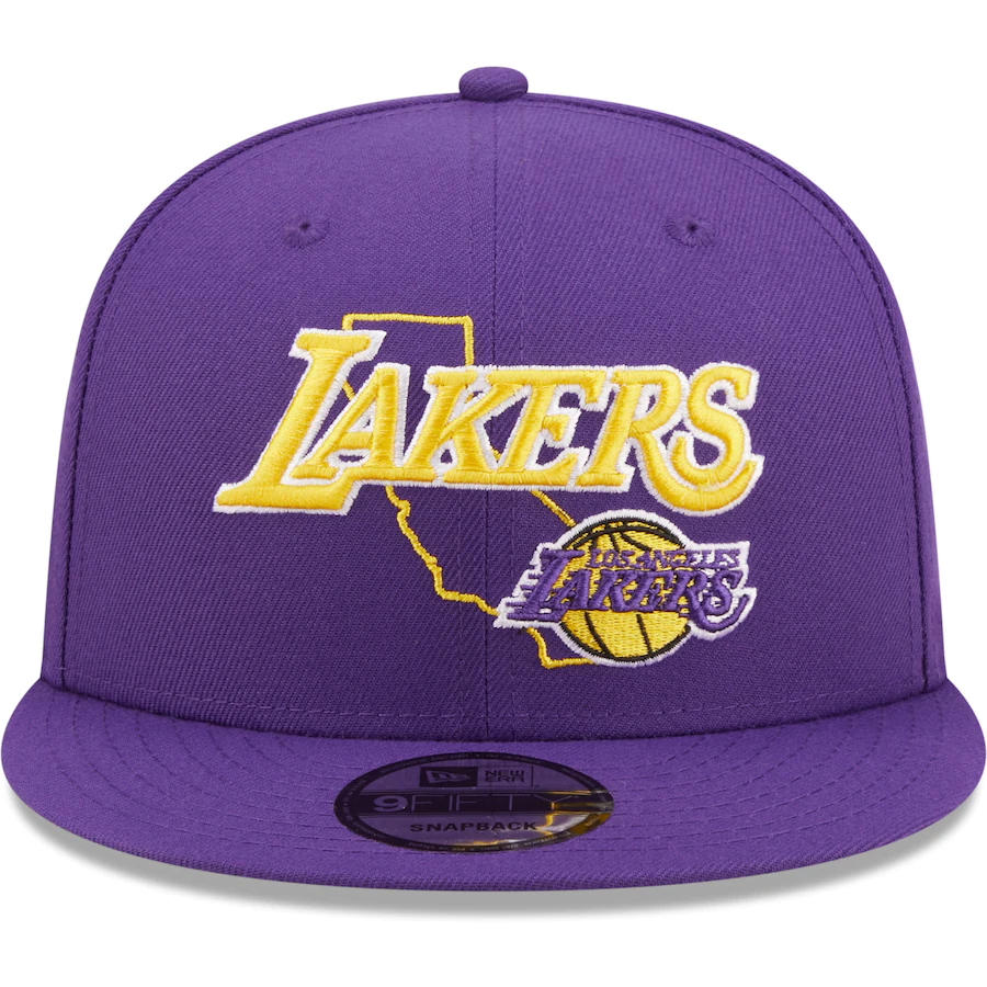 GORRA SNAPBACK LOGO ESTADO 950 LOS ANGELES LAKERS