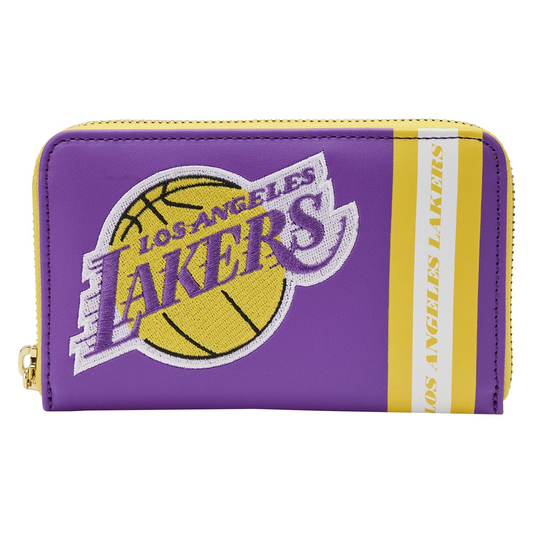 LOS ANGELES LAKERS LOUNGEFLY LOGO WALLET