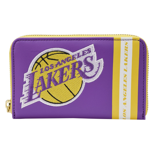 CARTERA CON LOGOTIPO LOUNGEFLY DE LOS ANGELES LAKERS