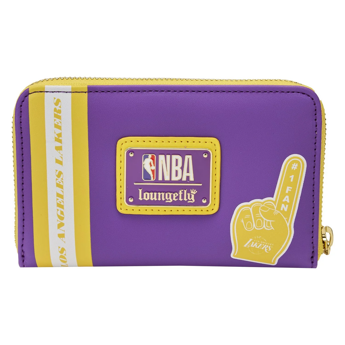 CARTERA CON LOGOTIPO LOUNGEFLY DE LOS ANGELES LAKERS