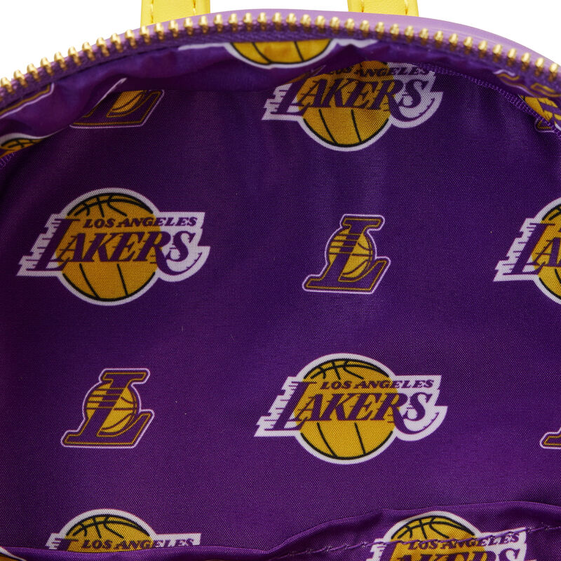 MOCHILA MINI LOUNGEFLY DE LOS ANGELES LAKERS