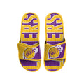 LOS ANGELES LAKERS MEN'S BIG LOGO GEL SLIDE