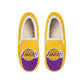 LOS ANGELES LAKERS MEN'S COLOR BLOCK MOCCASINS