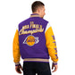 CHAQUETA DE FRANQUICIA DE HOMBRE LOS ANGELES LAKERS